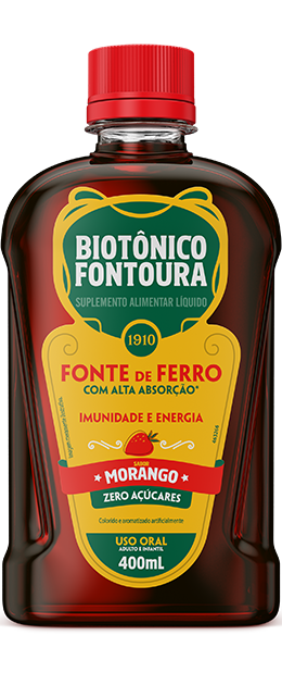 Biotônico Fontoura Sabor Morango